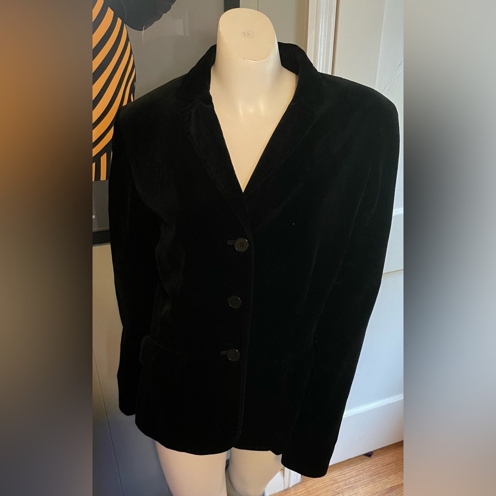 Ann Taylor Black Velvet Blazer! FINAL SALE MAKE AN OFFER!